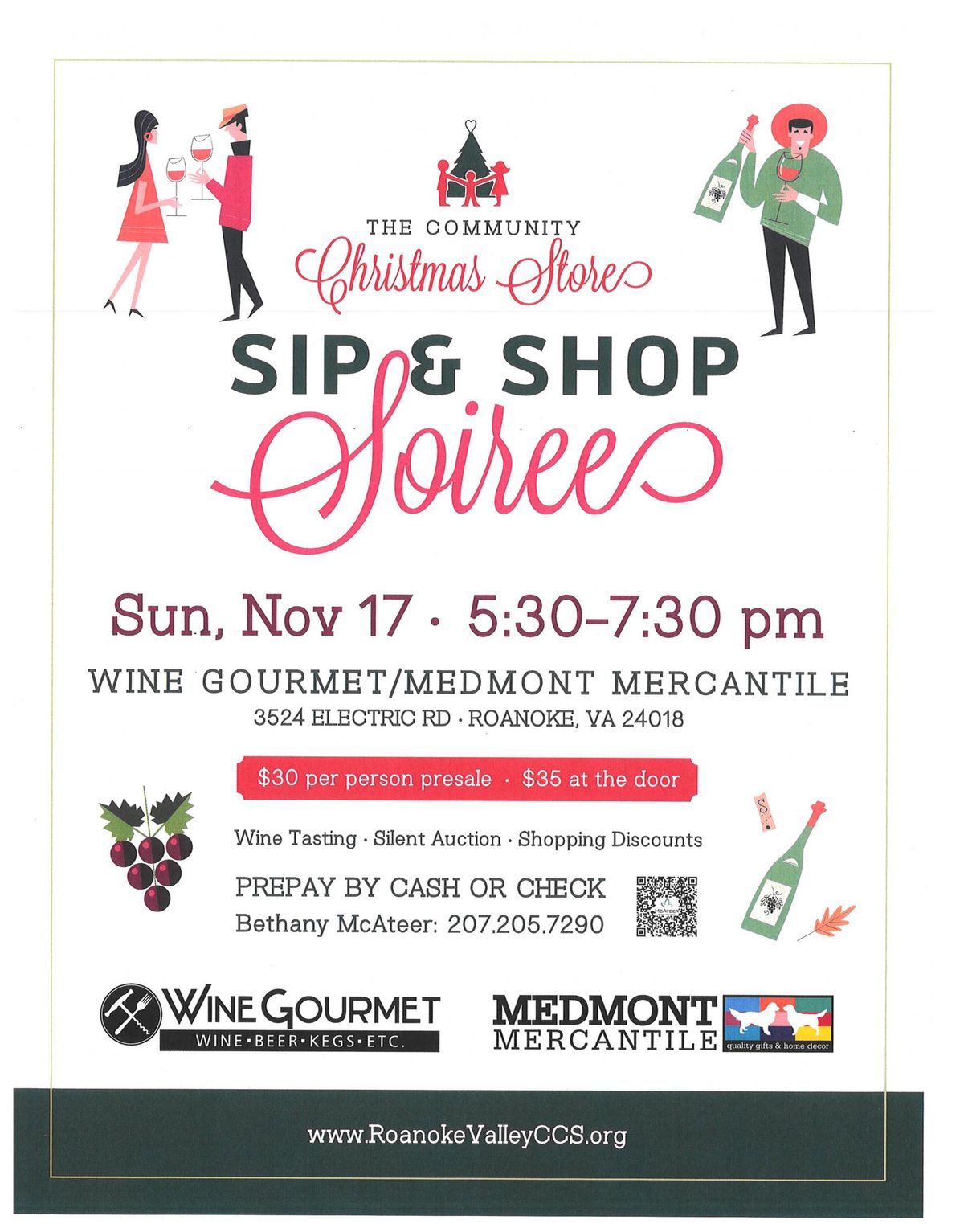 The Community Christmas Store Sip & Shop Soiree