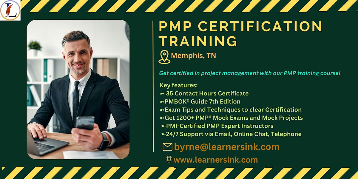 PMP Exam Prep Training Course in Memphis, TN