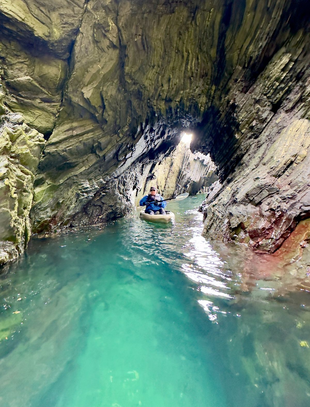 Explorer Caves in Glass Bottomed Kayak Adventure