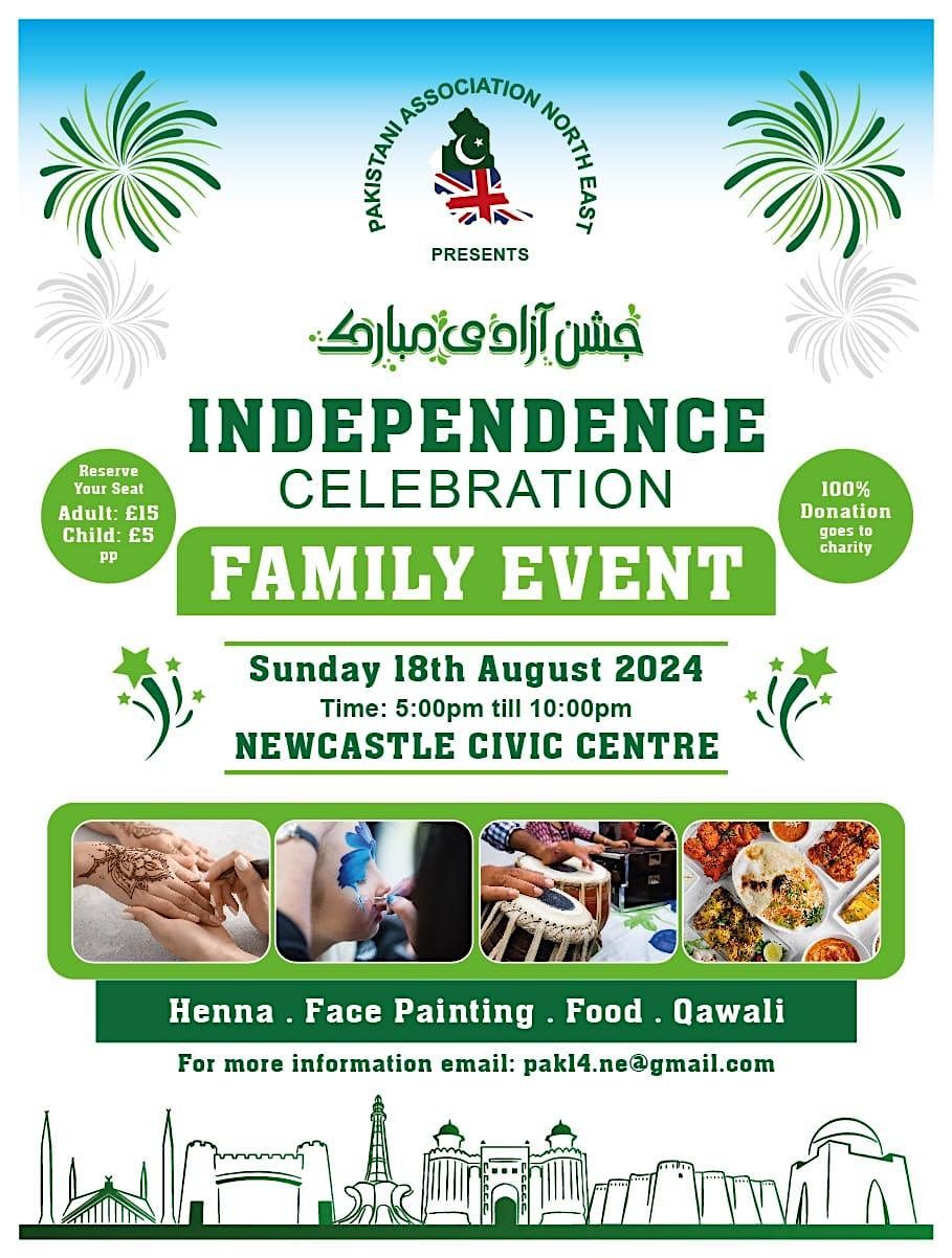 Pakistani Independence Celebration Family Event