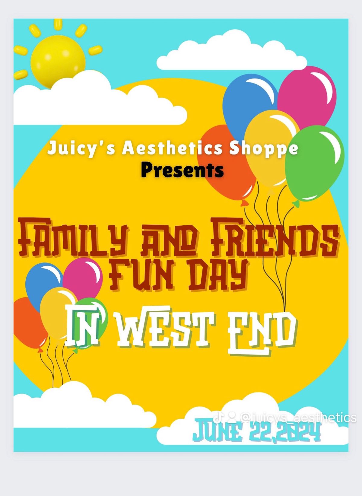 Juicy\u2019s Family & Friends Fun Day in West End 