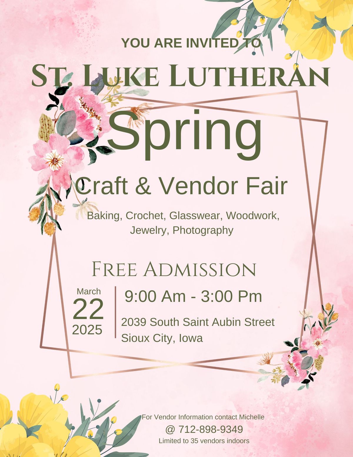 Spring Craft Fair 2025