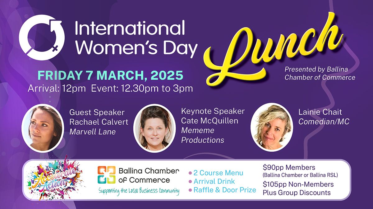 INTERNATIONAL WOMEN'S DAY LUNCH