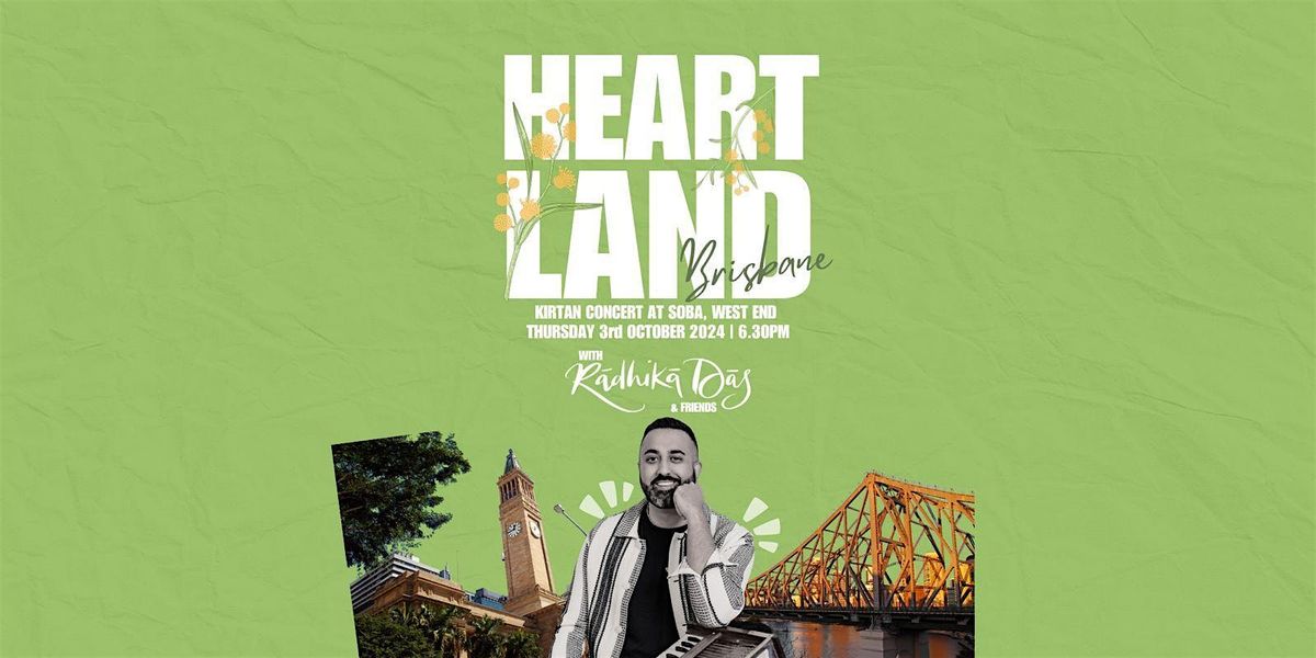 Heart Land - Kirtan with Radhika Das & friends!