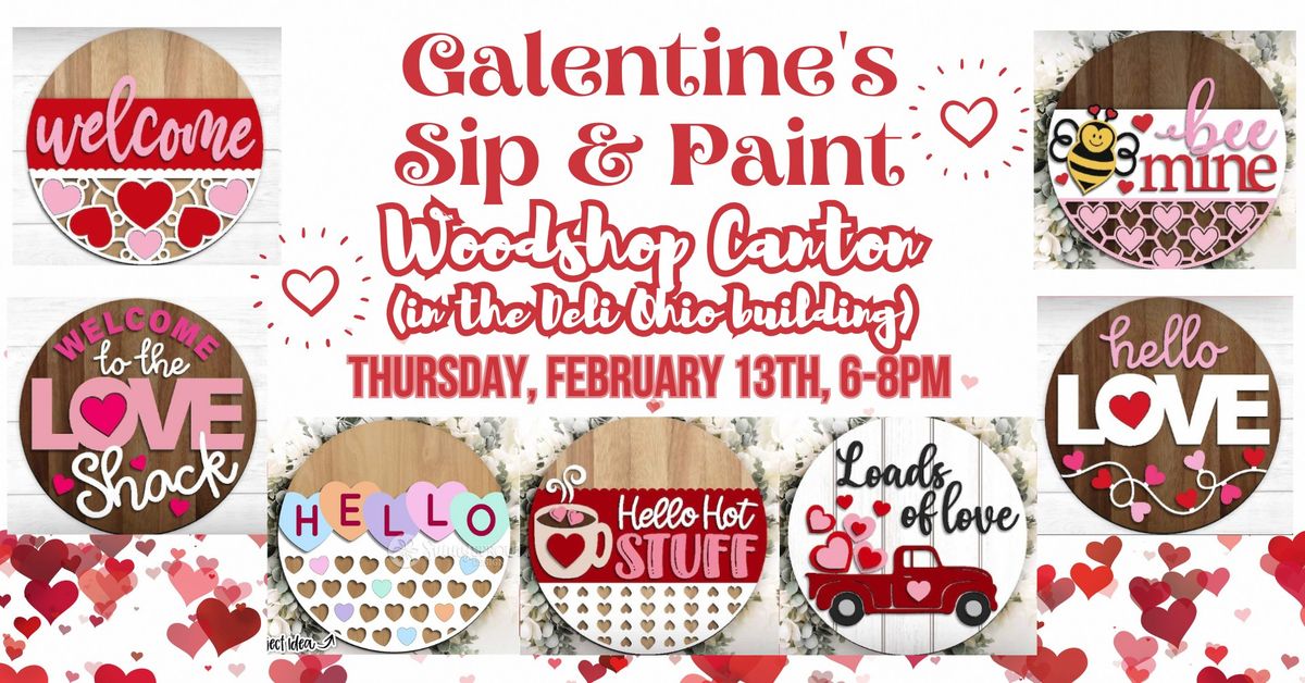 Sip & Paint at Woodshop Canton