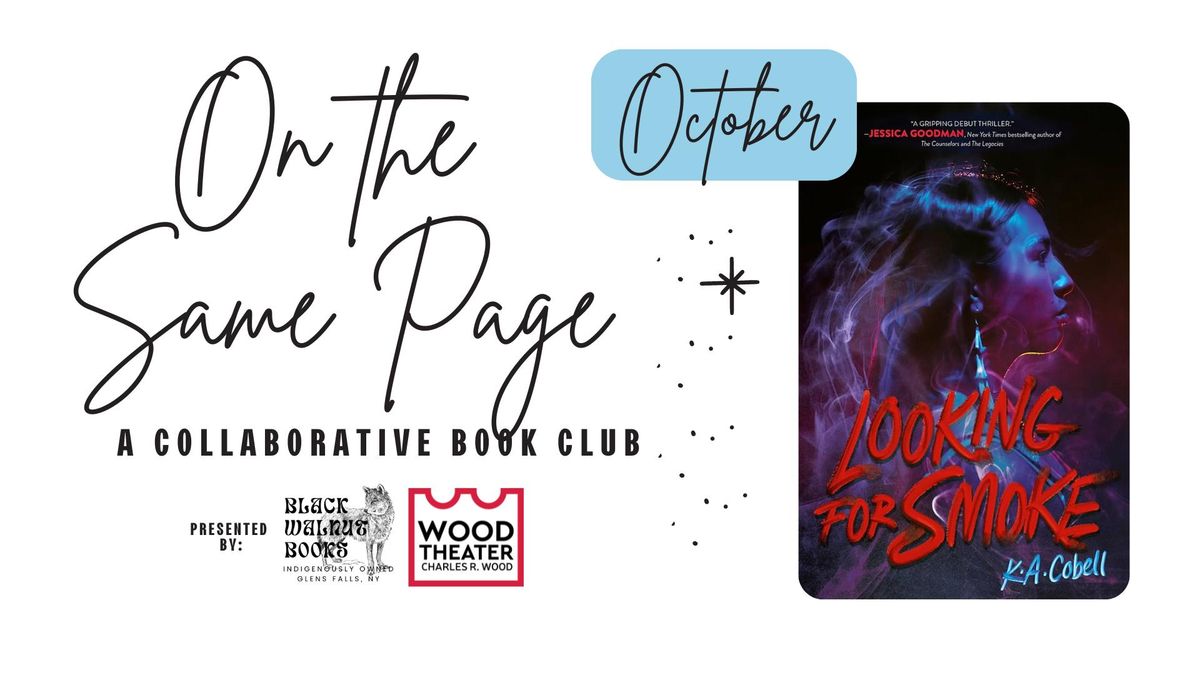 October Book Club | Looking for Smoke 