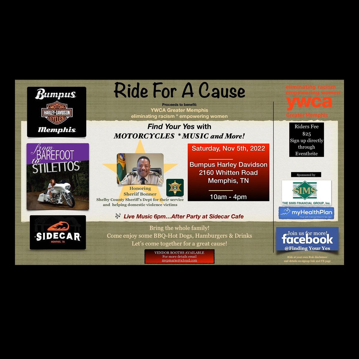 Ride For A Cause - Bumpus Harley Davidson of  Memphis