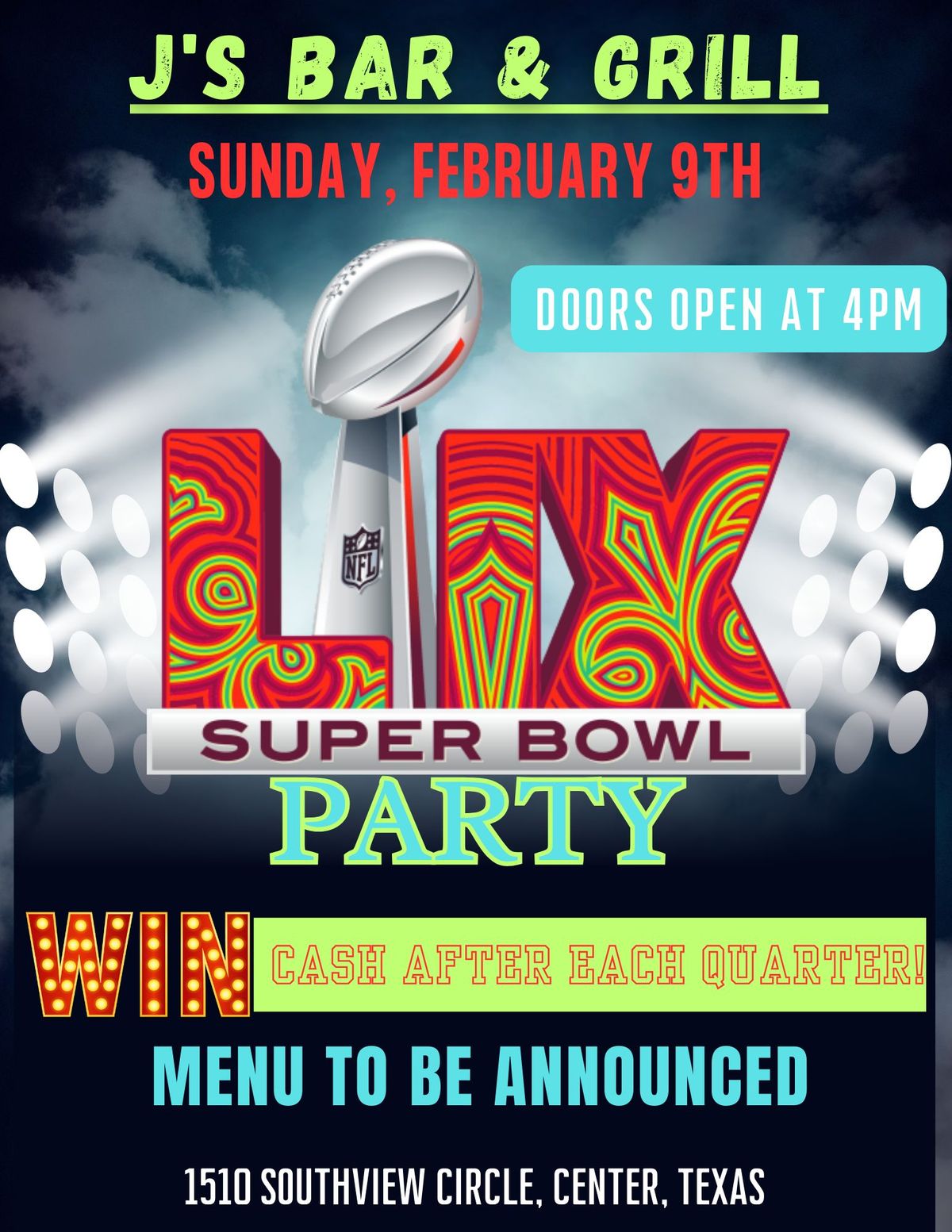 Superbowl Party