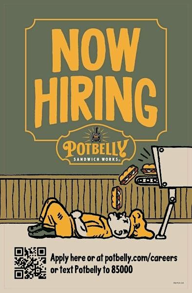 Potbelly Sandwich Shop Hiring Event