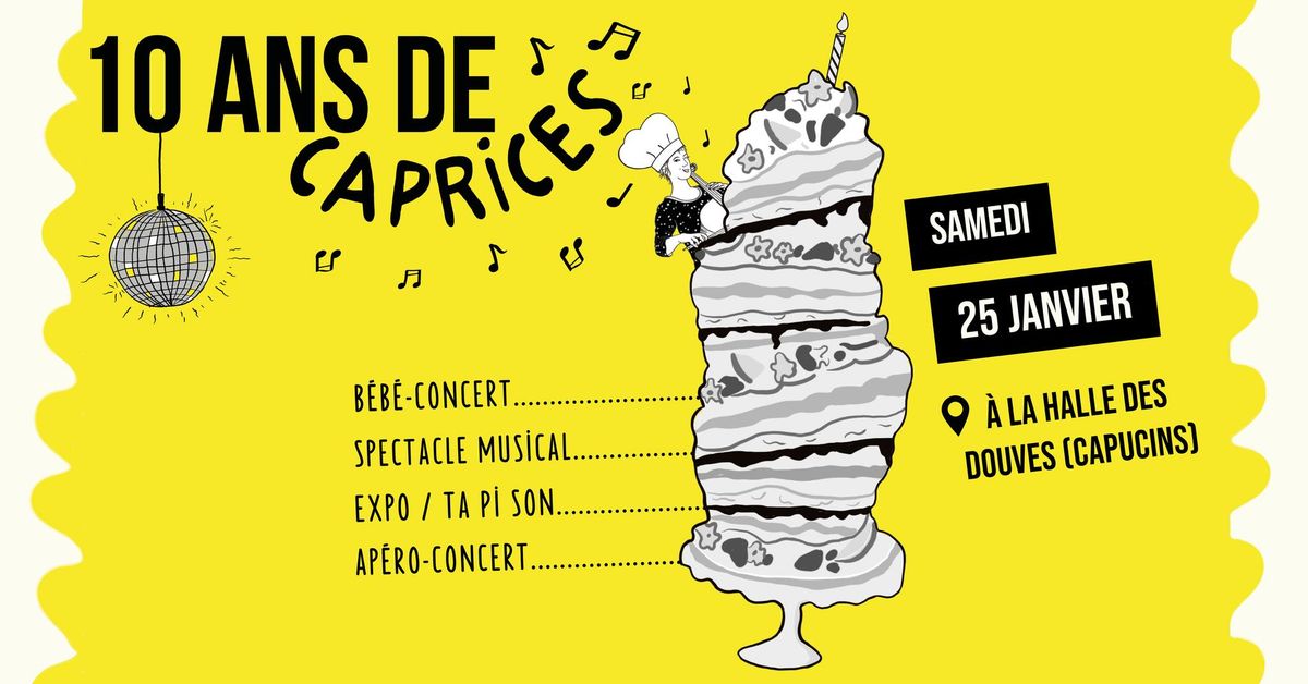 10 ans de Caprices (musique classique)