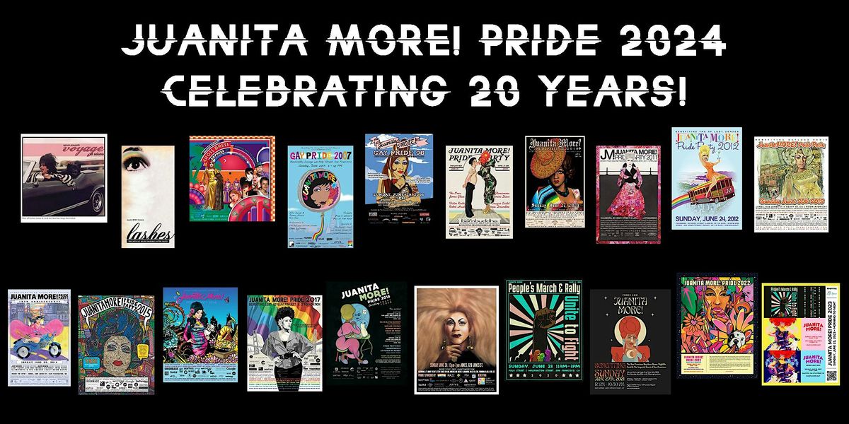 Juanita MORE! Pride 2024 - Celebrating 20 Years!