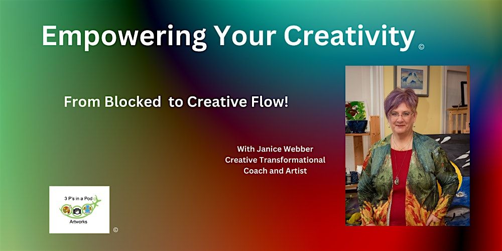 FREE Empowering Your Creativity Webinar - Newark