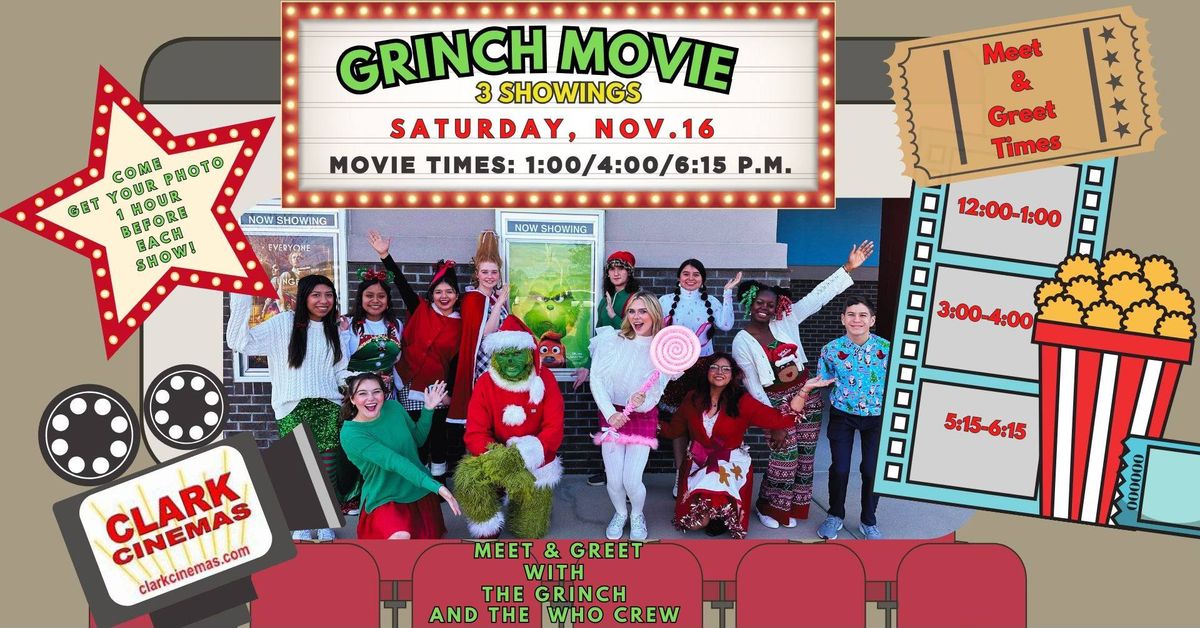 Grinch Movie Meet and Greet with Grinch and Whoville Crew