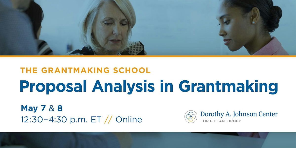 Proposal Analysis in Grantmaking