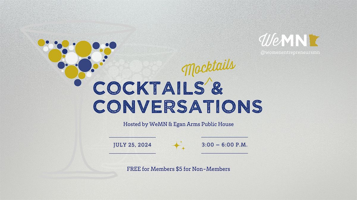 Cocktails, Mocktails, and Conversations