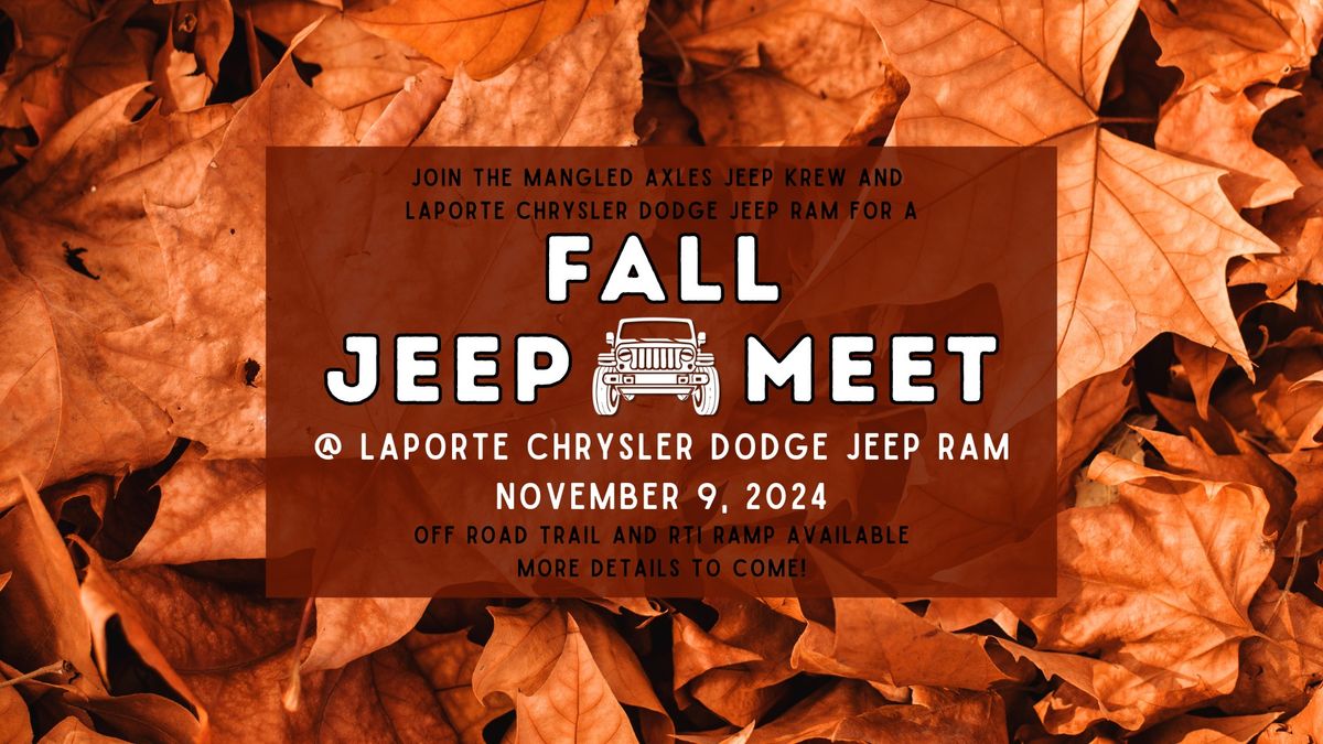 Fall Jeep Meet