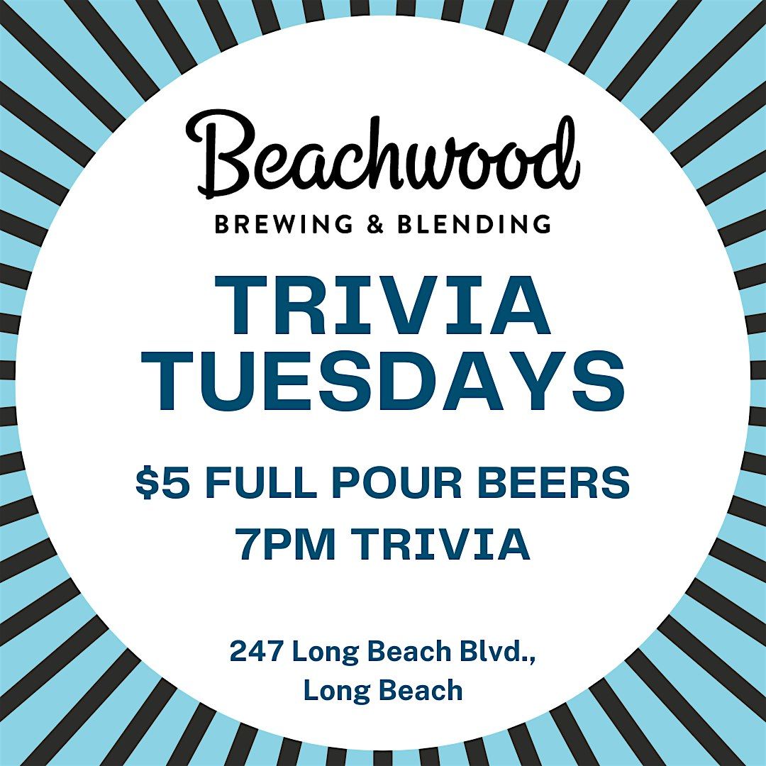 Trivia Tuesdays at Beachwood