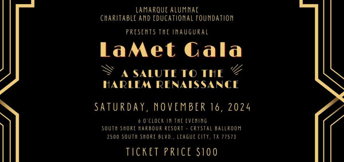 LaMet Gala - Harlem Renaissance