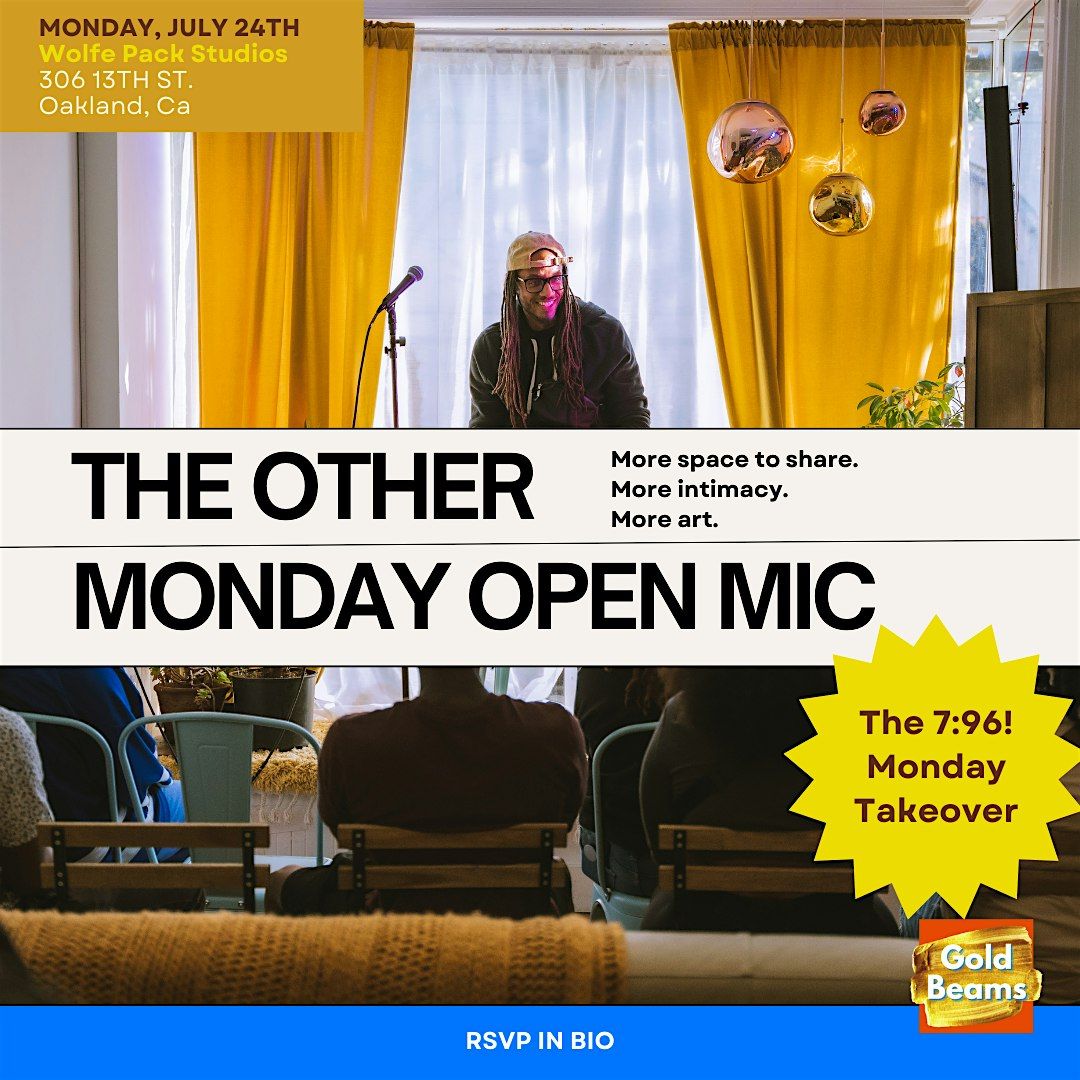 [May] The Other Monday Open Mic x The 7:96 Show