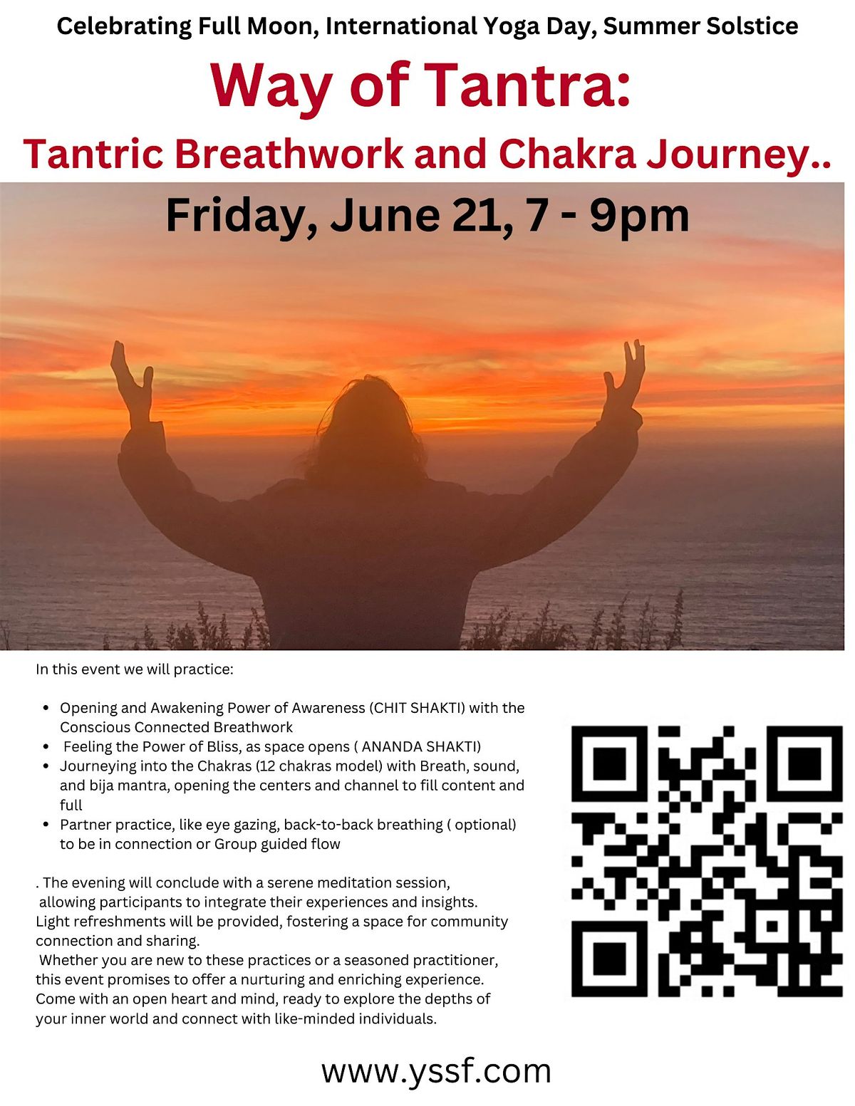 Way of Tantra: Breathwork Workshop: Journey to Blissful Awareness!