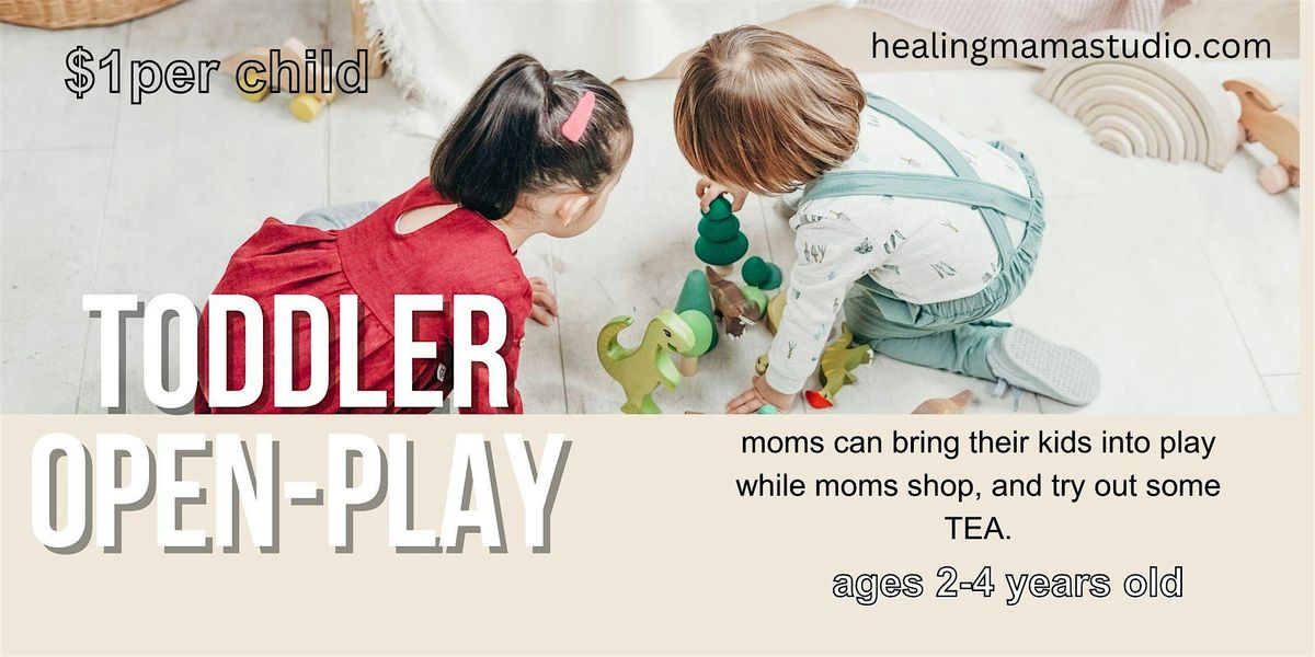 Toddler Open Play at Healing Mama Studio on Mondays