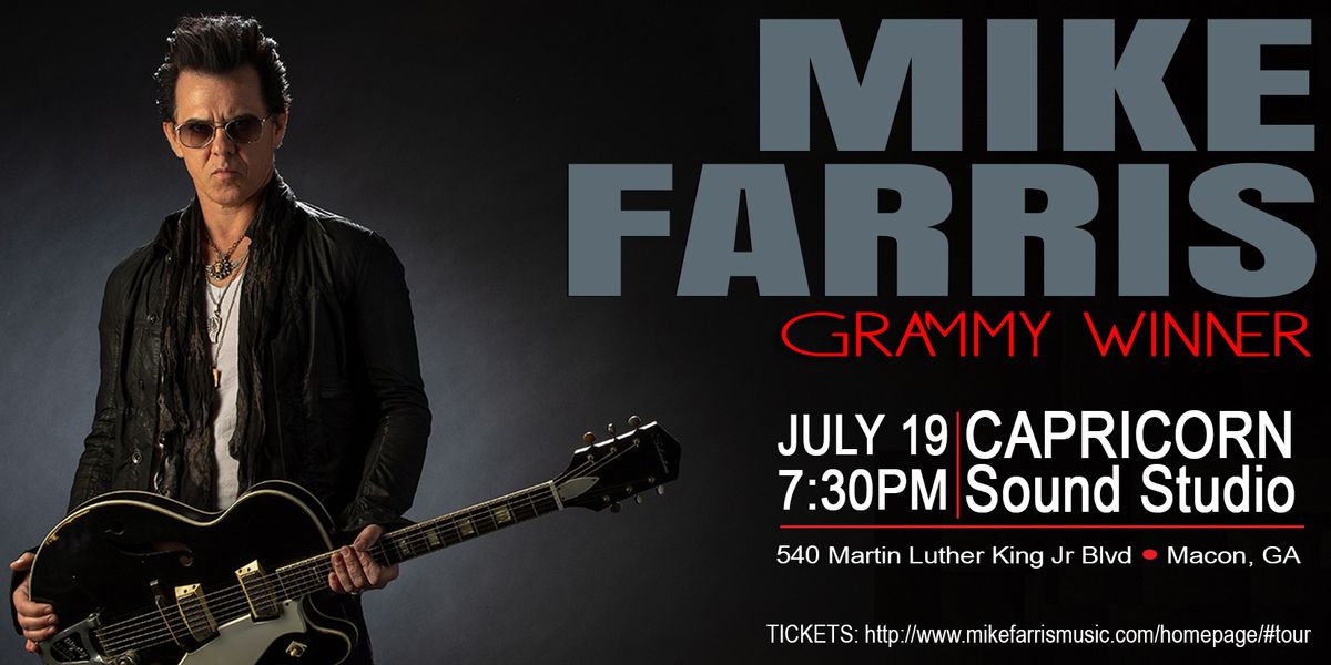 Macon, GA: An Evening with Grammy Winner Mike Farris