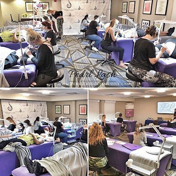 Eyelash Extension Training & Certification by Pearl Lash Milwaukee, WI
