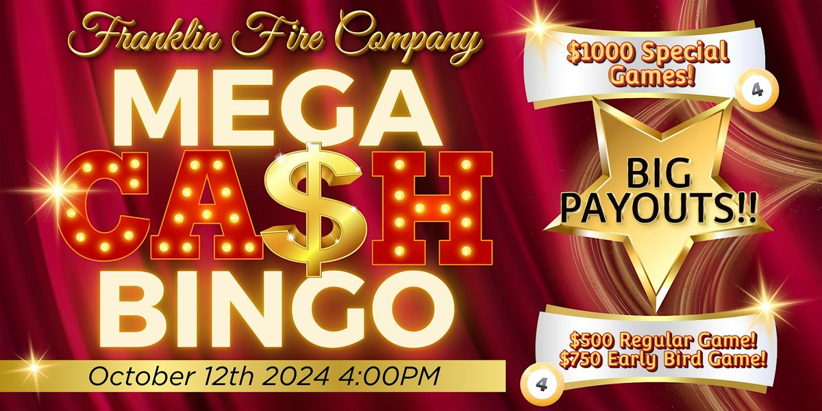 MEGA CASH BINGO!