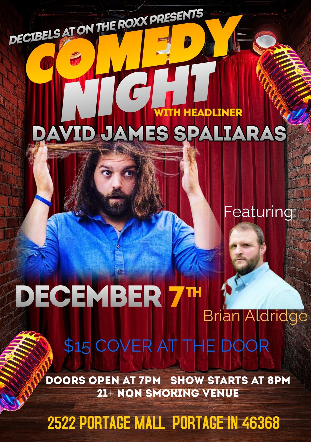 Comedy with David James Spaliaras