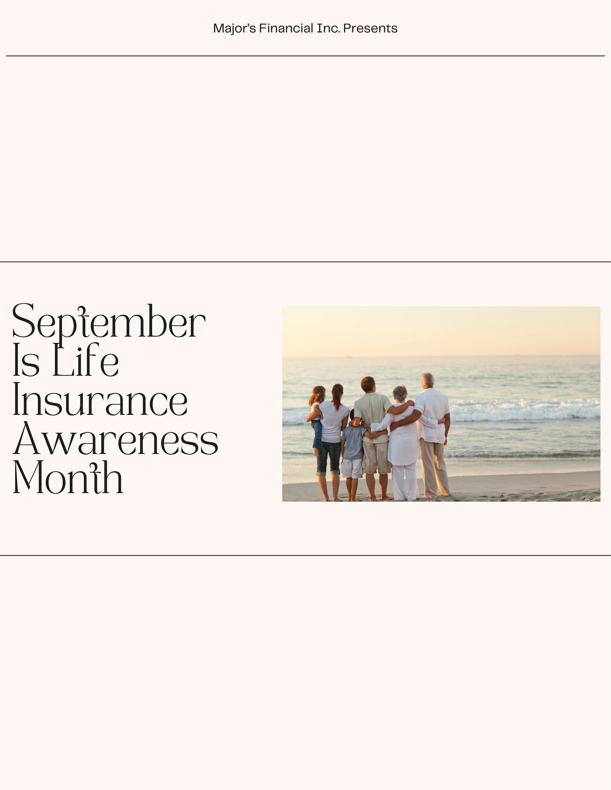 September is Life Insurance Awareness Month.  What are Living Benefits?