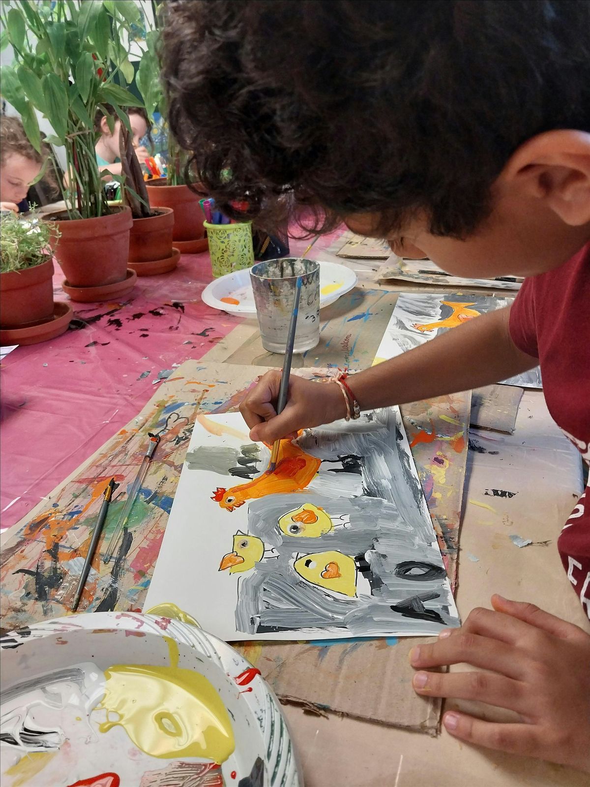 September 2024, Kids Painting  Classes for Ages 5 - 13 years old