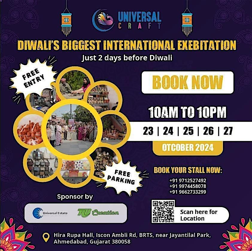 Universal Craft Diwali Biggest International Exhibition..!