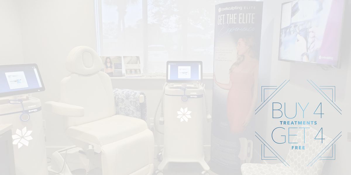 Buy 4, Get 4 FREE CoolSculpting Elite Consultation Day!