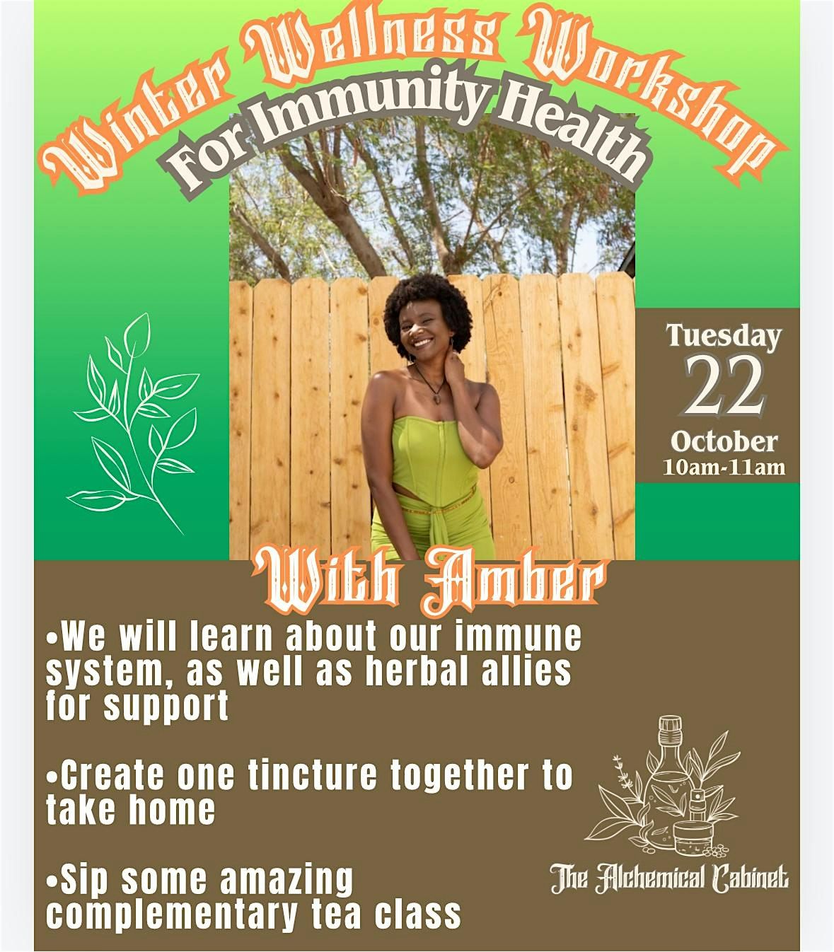 Winter Wellness Workshop for Immunty Health with Amber