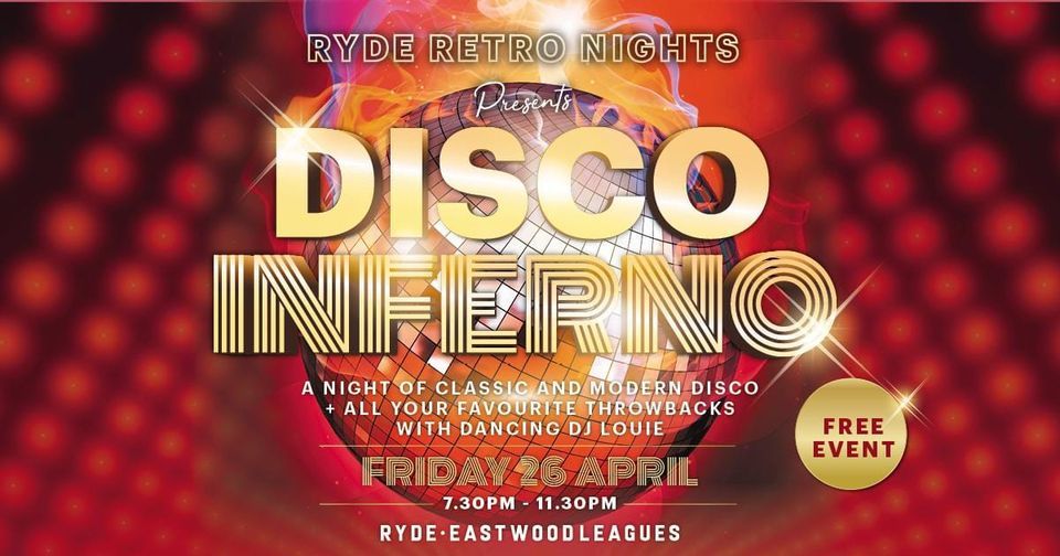 Ryde Retro Nights Pres. DISCO INFERNO