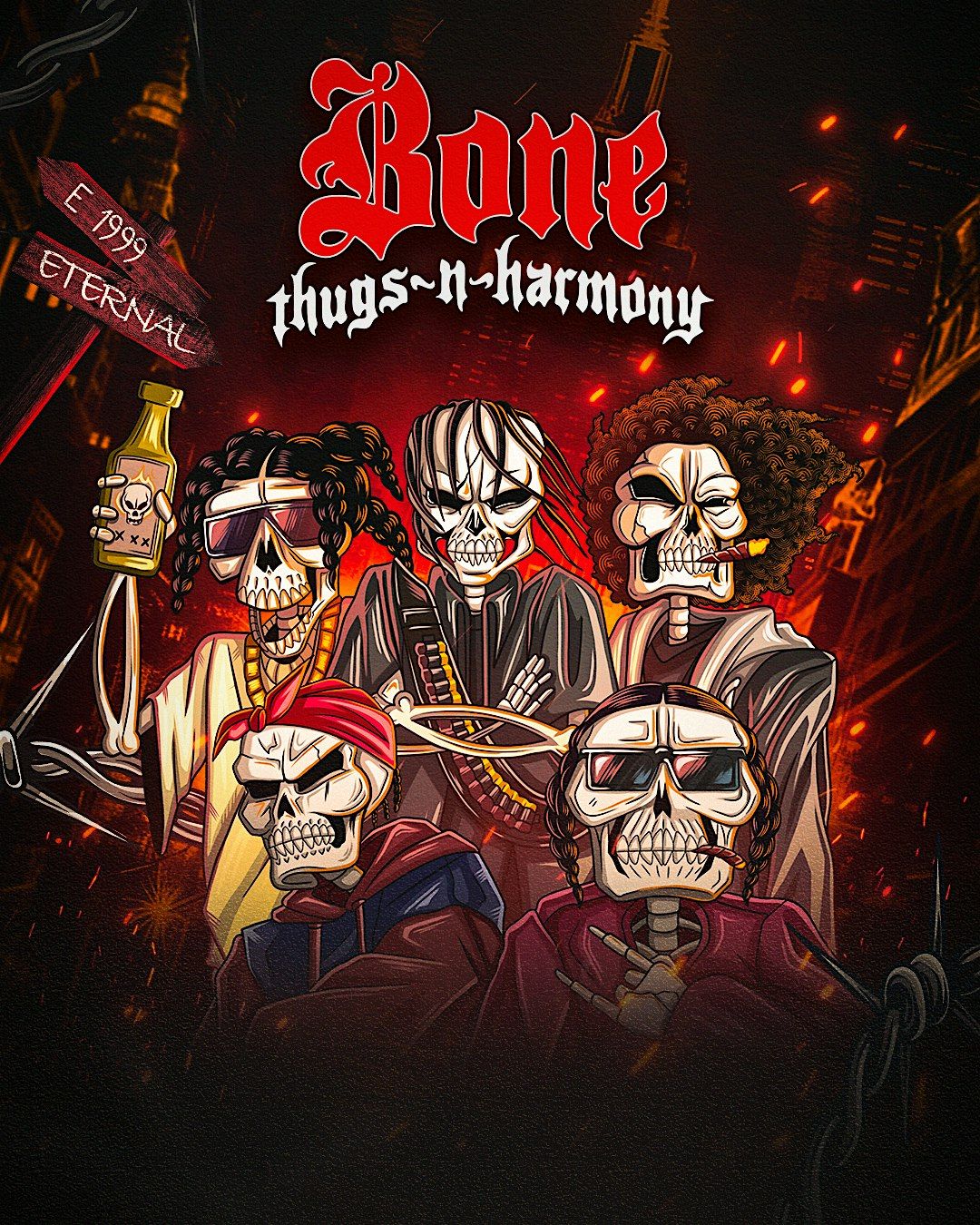 Bone Thugs N Harmony @ Haltom Theater [Fort Worth, Tx]