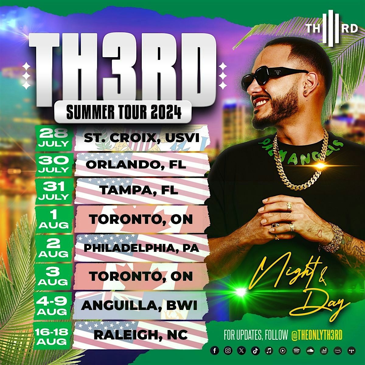 Th3rd Night & Day Tour (Orlando)