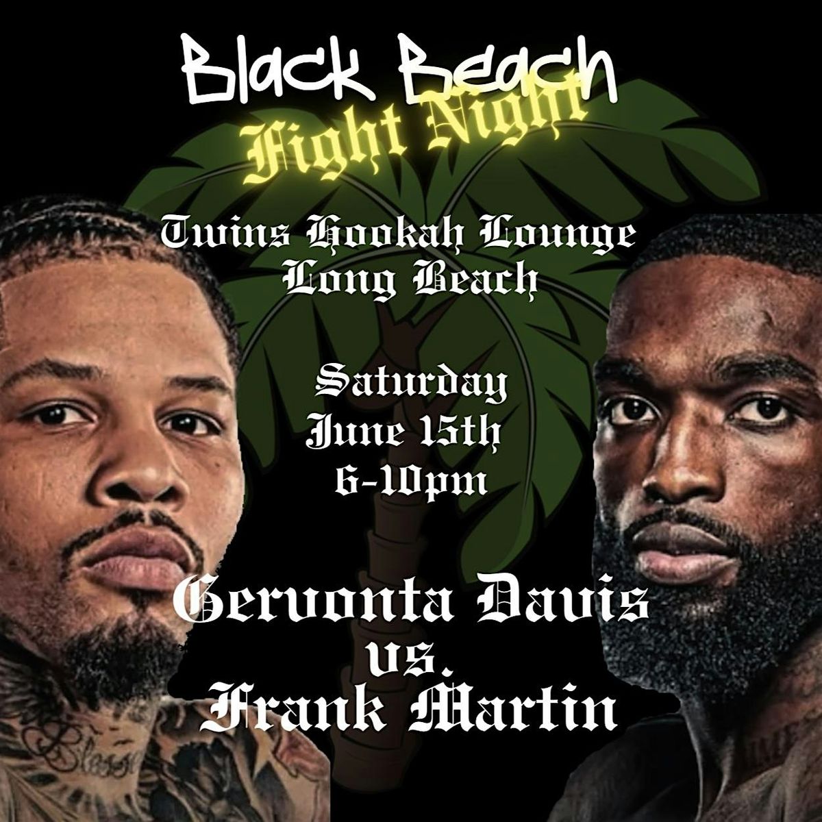 Black Beach Fight Night x R&B After Party!