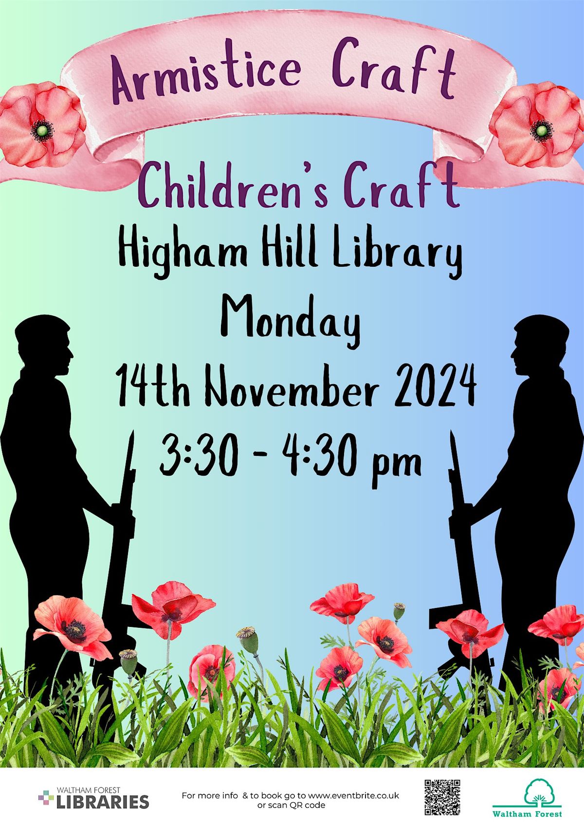 Armistice Craft@Higham Hill library