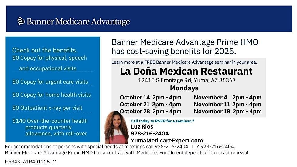 Foothills - FREE Banner Medicare Advantage Seminar