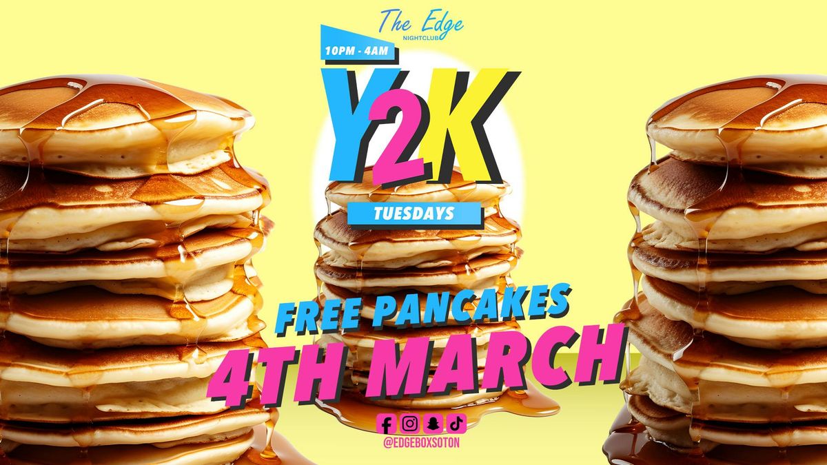 Y2K Pancake Day - 50% off House Doubles!