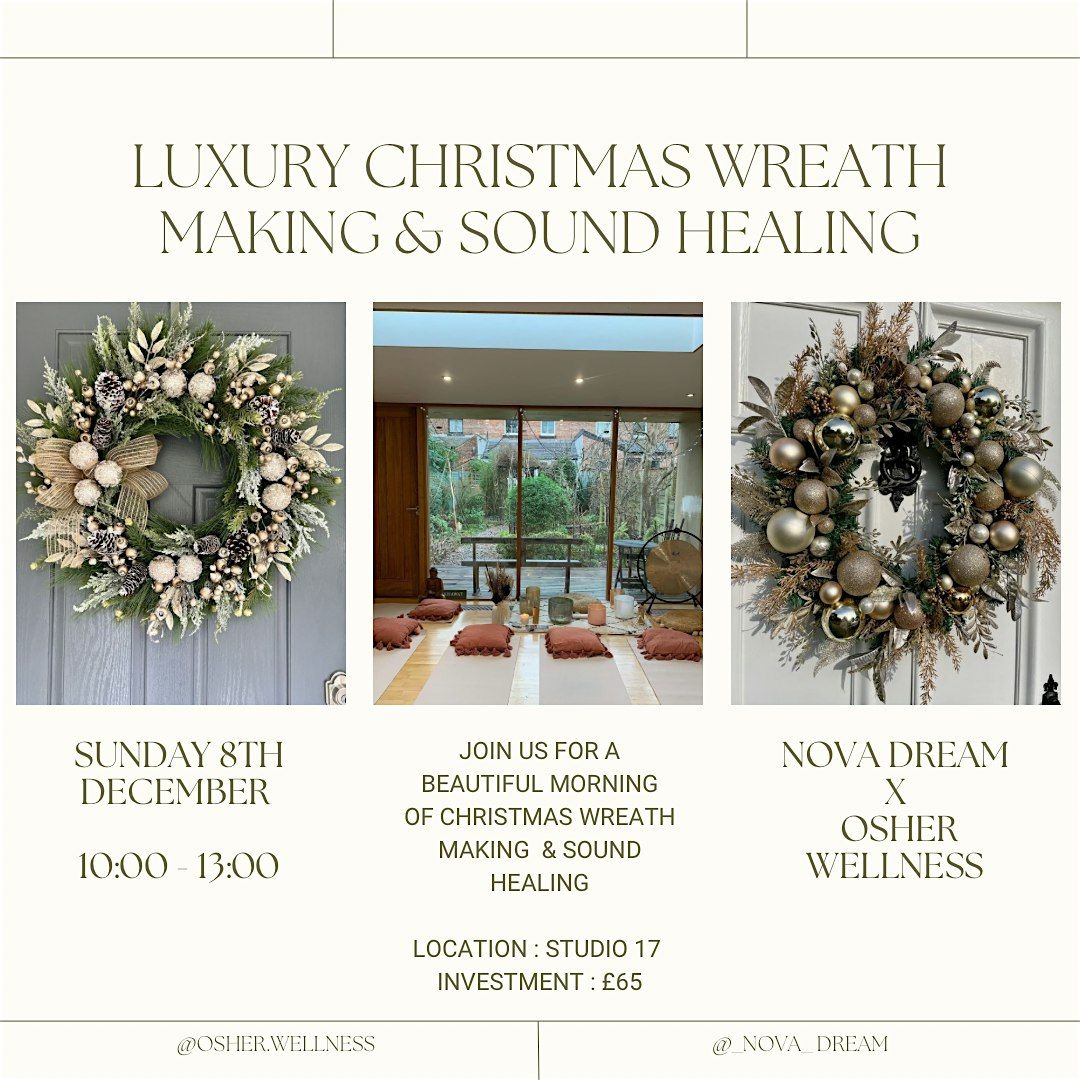 Morning workshop Christmas Wreath & Sound