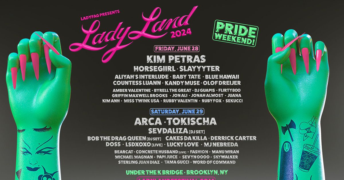 LadyLand 2024 - Pride Weekend (SATURDAY)