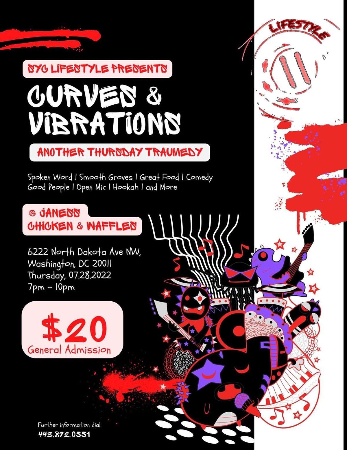 SYC Lifestyle Presents Curves & Vibrations