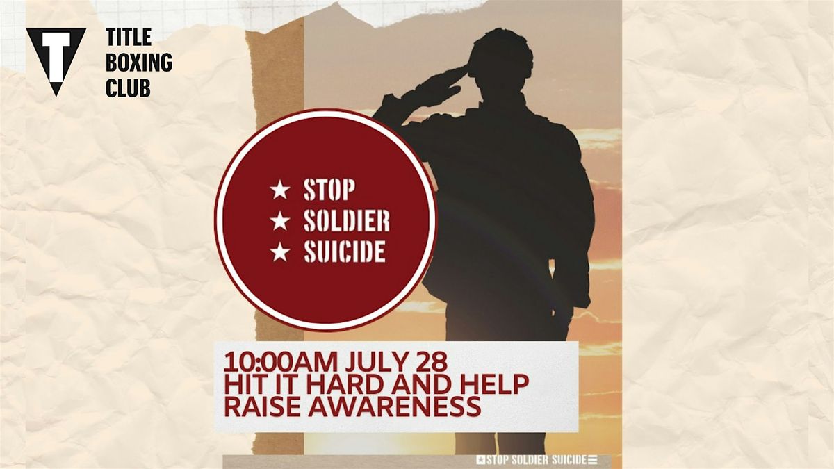 Stop Soldier Suicide - TITLE Boxing Club Carrollwood