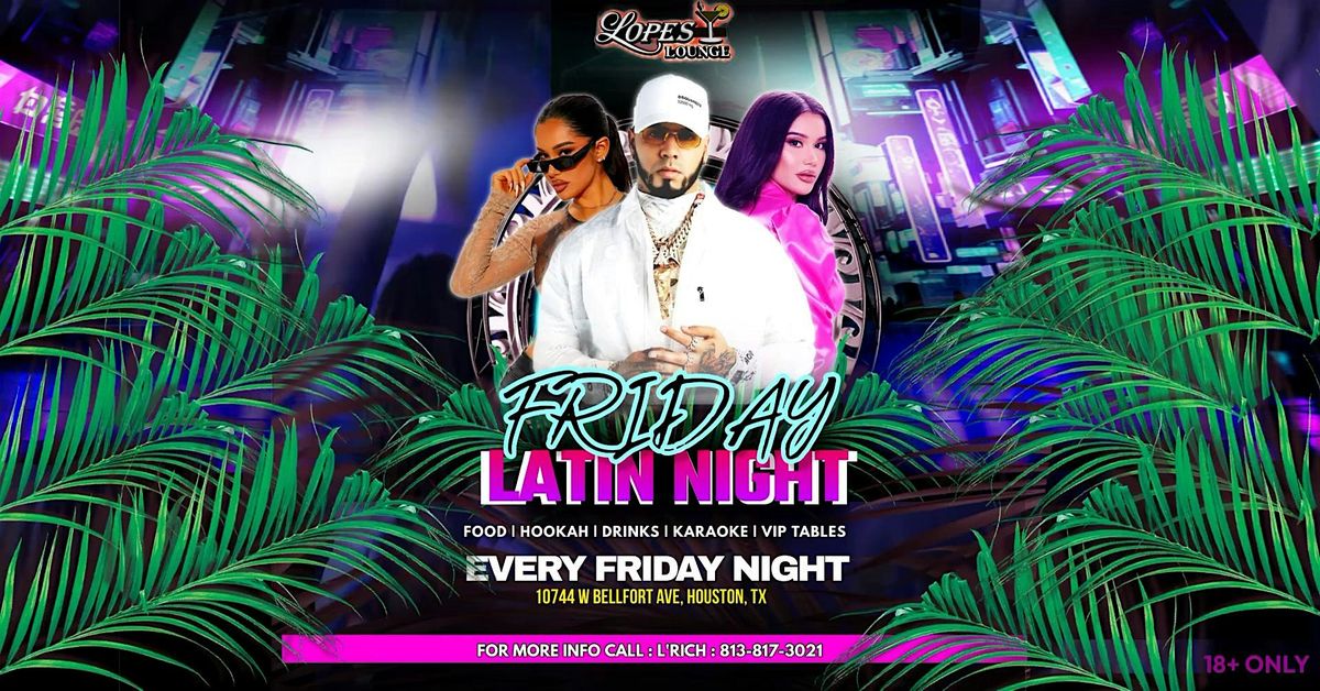 LATIN NIGHT @ LOPES LOUNGE