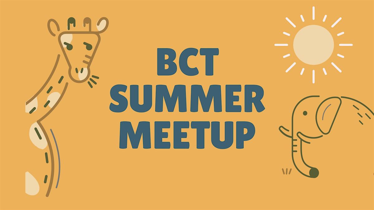 BCT Summer Meet-Ups: Gartenbad Bachgraben August 5th