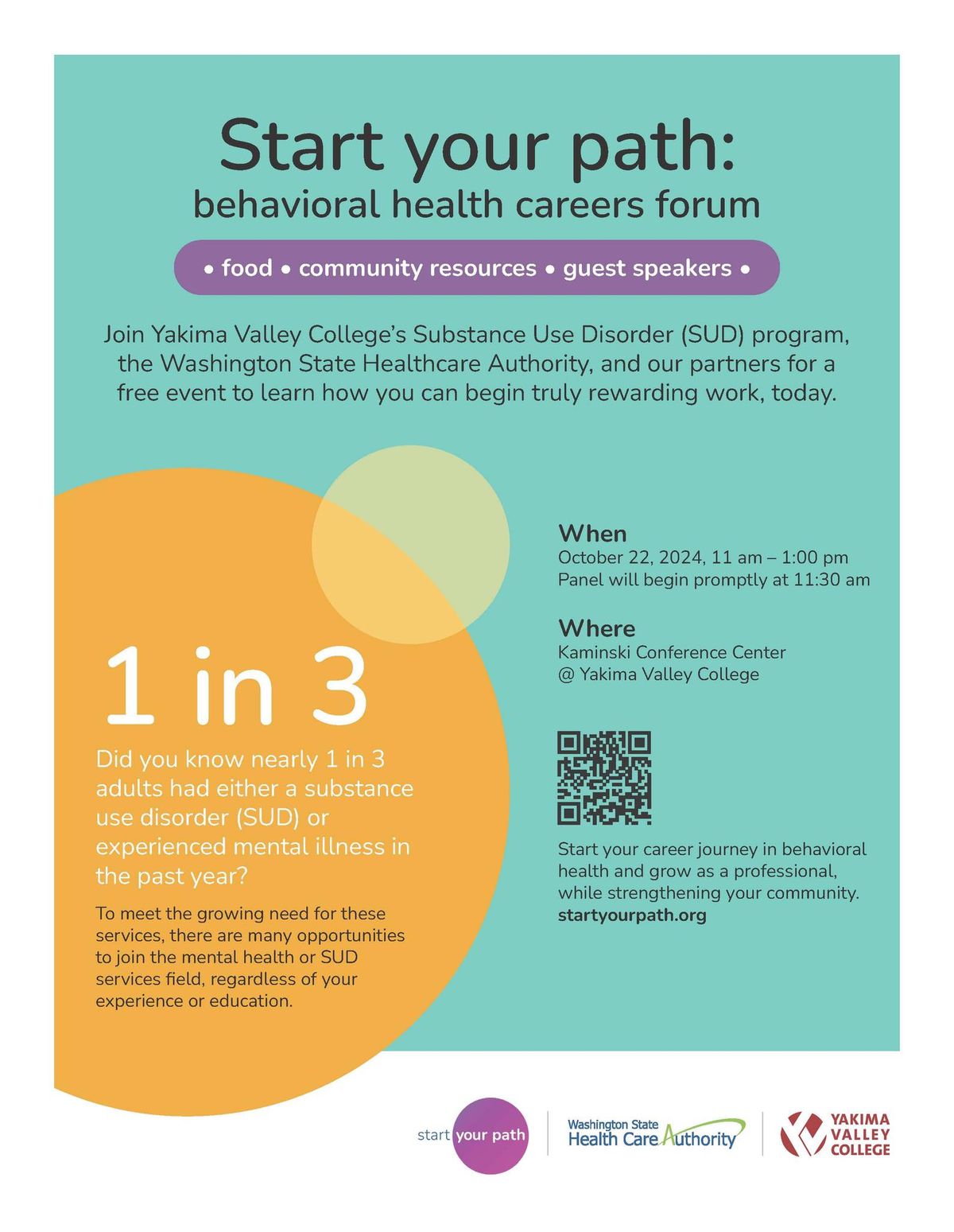 Start Your Path: Behavioral Health Careers Forum