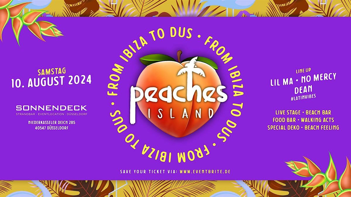 Peaches Island Beach Party 10\/08 Sonnendeck D\u00fcsseldorf