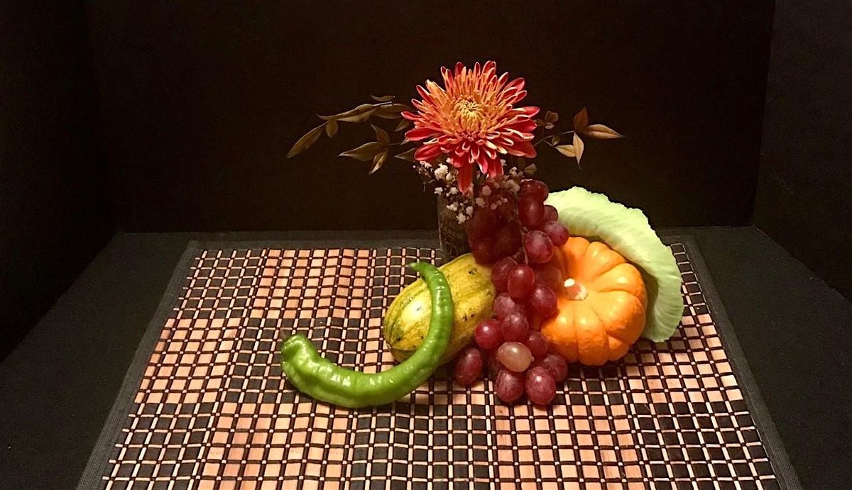 Ikebana: Japanese Thanksgiving Holiday Arrangement Class